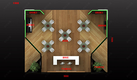 2021上海地材展展台设计搭建