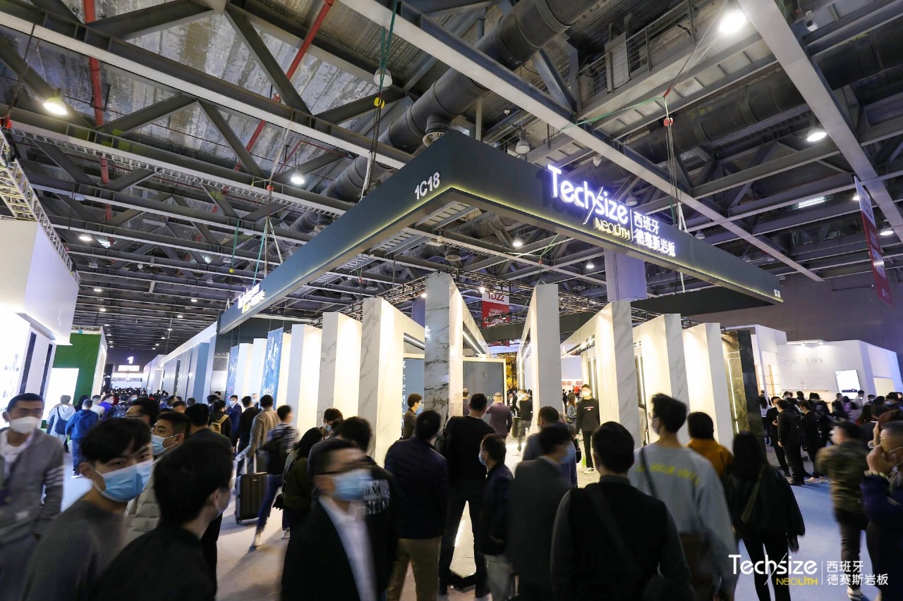 2021广州设计周展会西班牙德赛斯岩板展台设计