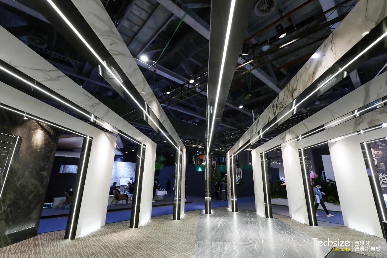2021广州设计周展会西班牙德赛斯岩板展台设计